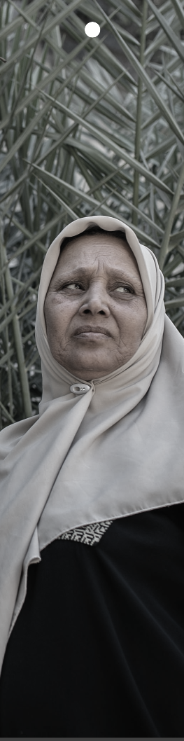 foto de una mujer en Palestina para UNRWA