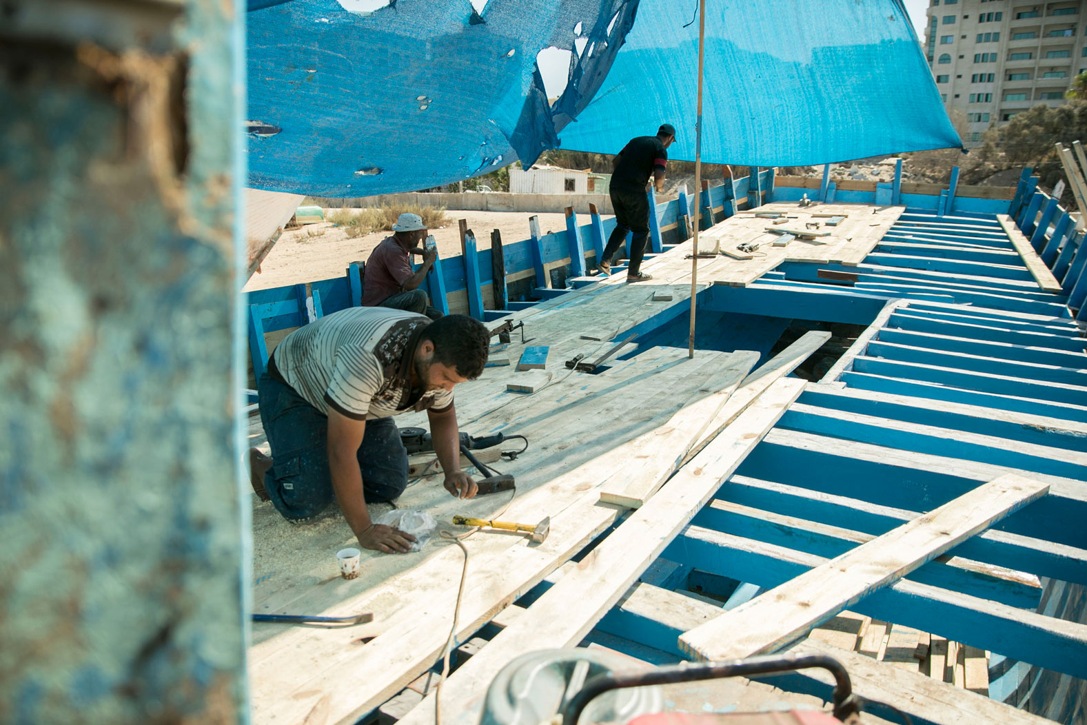 foto de los pescaderos en Palestina